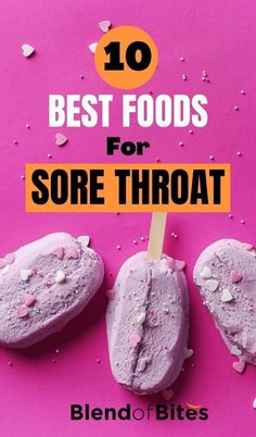 What To Eat For Sore Throat, Snacks For Sore Throat, Best Foods For Sore Throat, Food To Eat With Sore Throat, What Can Help A Sore Throat, What To Eat When You Have Strep Throat, Desserts For When Your Sick, Food For Sore Throat Recipes, Meals For Sore Throat