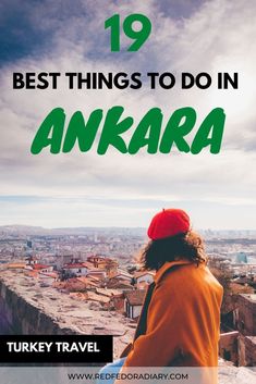 a person sitting on top of a cliff with the text 19 best things to do in anara