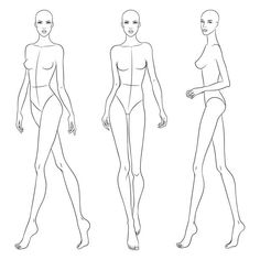 three female mannequins in different poses