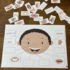 My Body Preschool Activities, Body Preschool Activities, My Five Senses Activities, Body Parts Activity, Five Senses Activities, Preschool Prewriting, Body Parts Preschool Activities, Body Parts For Kids