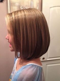 Shoulder Length Bob Haircut, Trendy We Fryzurach, Shoulder Length Bob, Long Bob Haircuts, Hair Cute, Kids Hair Cuts, Shoulder Length Hair Cuts