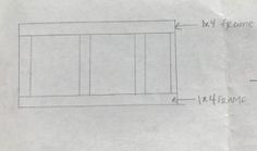 the drawing shows how to draw a room divider for an area with no walls