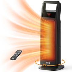 PRICES MAY VARY. 【Powerful and Faster Heat】The indoor space heater with 1500W advanced PTC Ceramic Heating, providing rapid and efficient heating in seconds, can quickly heat an area of 300 square feet. The heater boasts 75°oscillation, ensuring efficient and widespread heating in your room 【Multiple Safety Protection】The electric heater with ETL-Certified Safety, made of V-0 flame retardant materialsand avoiding any fire hazard. It will shut off automaticlly when reaches limit 122 °F or left un Candle Heater The Home Depot, Battery Operated Space Heaters, Best Portable Heaters, Infrared Patio Heater, Space Heater Walmart, Room Heater, Electric Heaters, Ceramic Heater, Portable Heater