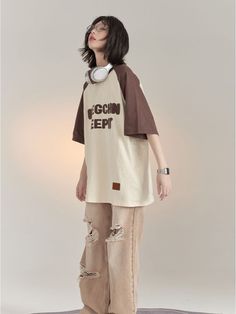 Oversize T Shirt, Korean Street, Visa Card, Okinawa, Product Label, Gift Coupons, Y2k Fashion, White Fabrics, Oversized Tshirt