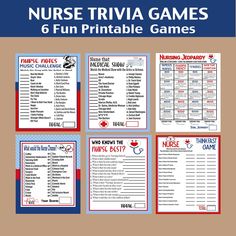 nurse trivia games for kids to play in the hospital and get ready to use