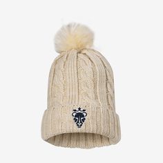 Made with soft yarn, this Utah Royals FC beanie is a cuffed design that helps keep you warm while cheering from the stands. Nike Winter Beanie Hat, Nike Casual Winter Hats, Casual Nike Winter Hat, Warm Cream Knit Beanie, Cozy Warm Cream Beanie, Soccer Club, Womens Soccer, Soft Yarn, Knit Beanie