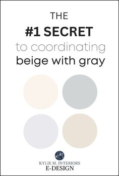 the 1 secret to coordinating with gray is an easy way to use it in your home