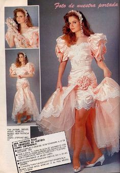 A Prom Dress, 80’s Fashion, Queen Costume, 80s Dress, 1980s Fashion, 80s Fashion, In Spanish, Historical Fashion