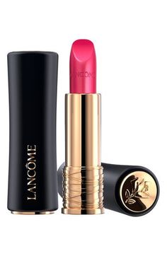 What it is: A moisturizing lipstick that offers up to 18 hours of comfort. What it does: This lipstick is enriched with 30% moisturizing rose balm and blended with hyaluronic acid to provide you with all-day comfort and hydration. Its ultra-creamy texture glides over your lips and sets to a smudge-resistant, long-lasting finish. How to use: Apply in a single stroke using the lipstick bullet. Make sure your lips are hydrated prior to application. For the perfect lip look, apply to your lips from Overlined Lips, Lancome Lipstick, Hydrating Lipstick, Moisturizing Lipstick, Cream Lipstick, Perfect Lips, Bold Lips, Beauty Website, Lip Hydration