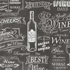 a chalkboard with different types of wine on it and some lettering in the background