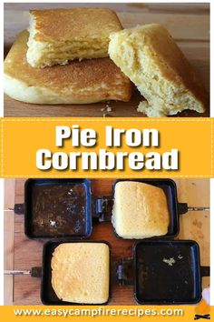 the recipe for homemade pie iron cornbread