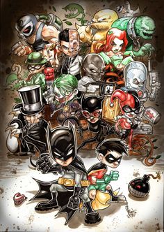 an image of batman and other cartoon characters