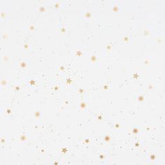 a white background with gold stars on it