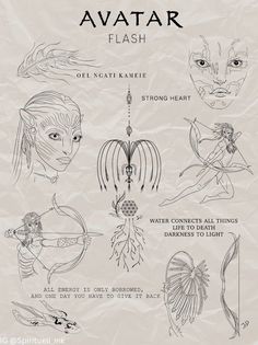 an image of avatars and their meanings in the book avatara's avatar