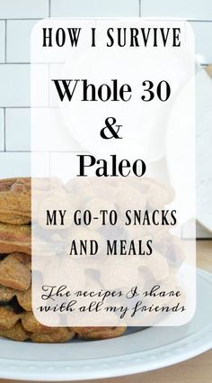 Paleo Snack, 30 Diet, Whole 30 Diet, Paleo Life, Paleo Lifestyle, Recipe 30, Paleo Snacks, Paleo Whole 30, Diet Vegetarian