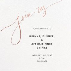 an image of a dinner party card