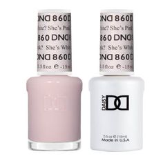 DND Gelcolor - She’s White? She’s Pink? #860 DND Color Undertones, Sheer Polish, Opi Nail Colors, Luminous Nails, Dnd Gel Polish, Liquid Nails, Lines On Nails, Gel Extensions, Gel Art