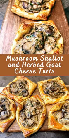 Ingredients
Produce
• 3 Garlic cloves
• 8 oz Mushrooms any kind will do
• 1/4 tsp Of sage
• 1/3 cup Parsley, leaves
• 1 Shallot shallot
Refrigerated
• 1 Egg
Canned Goods
• 1/4 cup White wine can sub with chicken broth
Oils & Vinegars
• 2 tbsp Olive oil
Bread & Baked Goods
• 10 4-inch puff pastry sheet squares
Dairy
• 4 oz Goat cheese
• 1/4 cup Parmesan Dinner Party Starters Recipes, Crochet Beach Bag, Fancy Appetizers, Star Crochet