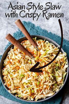 Stir Fry Coleslaw, Asian Cole Slaw Recipe Ramen, Ramen Coleslaw Salad Asian Slaw, Asian Coleslaw Recipe Ramen Noodle Salad, Ramen Noodle Slaw Asian Coleslaw, Raman Salad Recipes Asian Slaw, Asian Style Coleslaw, Asian Slaw Dressing Recipe, Ramen Salad Recipes Asian Slaw