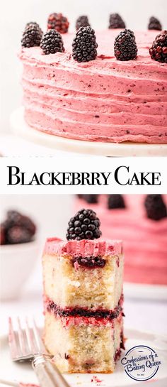 Indulge in this delicious blackberry cake recipe that is both easy to make and perfect for any occasion. Impress your friends and family with this fruity and flavorful dessert. Blackberry Desserts, Blackberry Cake Recipe, Blackberry Dessert, Fall Favorites Recipes, Cake Oven, Blackberry Cake, Fig Cake, Blackberry Recipes, Birthday Cake Flavors