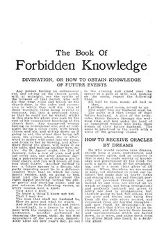 The Book of Forbidden Knowledge Magic Grimoire Spells - Etsy Canada List Of Superstitions, Book Of Forbidden Knowledge, Magic Grimoire, Forbidden Knowledge