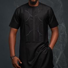 African Style Slim Fit Long Robe Spring Summer Ethnic Dashiki Men's Long Shirt For More Great Items Come Visit Us at Laneybugs.com Applicable Season: Spring and AutumnMaterial: PolyesterDepartment Name: AdultStyle: CasualSleeve Length(cm): FullFabric Type: Broadcloth Muslim Fashion Casual, Long Shirt Men, Habits Musulmans, Hippie Men, Senator Wears, Turkish Clothing