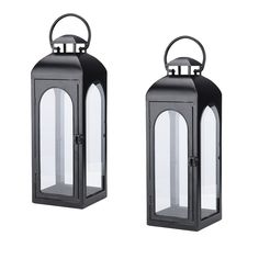 two black lanterns are shown side by side