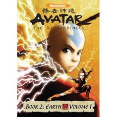 an avatar from avatar comics with lightning in the background