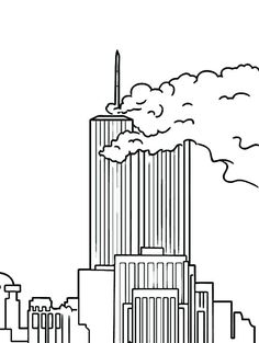 the empire building in new york city coloring page