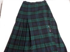 "Vintage Nat Gordan 100% Wool Tartan Pleated Wrap Kilt Skirt. Great condition, will need pressing there are no stains or holes. Please check out all of the photos as they are the best description of the skirt. Waist Size 28\" adjustable 1960s Waist to Hem 29\" Made in Scotland" Kilt Skirt, Kilt, Waist Size, Labour Day, Tartan, Scotland, Art Collection, Womens Skirt, Bathing Beauties