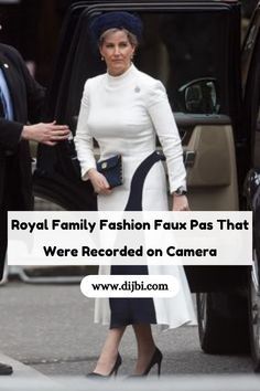 the royal family fashion faux pass that were recorded on camera is featured in this image