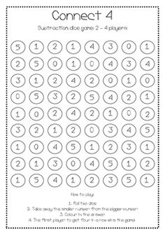 a printable worksheet for the number 1 to 10 with numbers on it