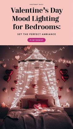 valentine's day mood lighting for bedroom set the perfect ambiance