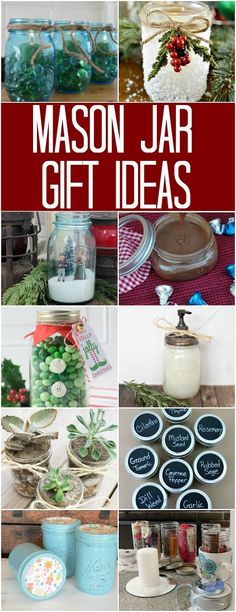 mason jar gift ideas for the holidays