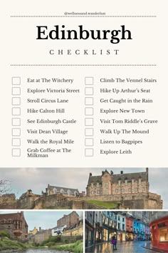 Visiting Edinburgh? Don't forget to check these activities off your list!