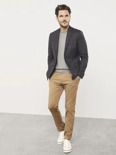 Smart Casual for Men: Dress Code Guide & Outfit Inspiration • Styles of Man Male Rehearsal Dinner Outfit, Chinos Men Outfit, Sport Coat Outfit, Smart Casual Dress Code, Blazer Outfits Men, Dress Code Casual