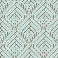 an abstract geometric pattern in shades of blue and beige on a light green background illustration