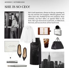 Fall Mood Board, Wardrobe Basics, Office Fashion, Luxury Life, How To Look Better, Personal Style, Fashion Inspo, Style Inspiration, Magazine