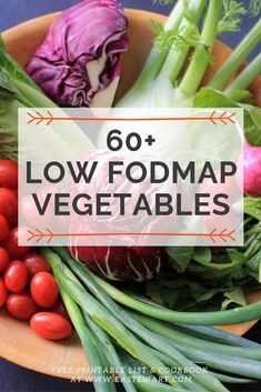 Vegetable List, Low Fodmap Vegetables, Low Fodmap Snacks, Ibs Recipes