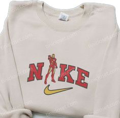 Nike Cartoon, Nike Inspired, Vanellope Von Schweetz, Best Family Gifts, Custom Nike, Hoodie Material, Custom Nikes, Nike Sweatshirts, Anakin Skywalker