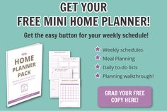 the get your free mini home planner