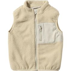 Featuring ultra-soft sherpa outer layer, and handy pockets, this vest is perfect for layering on chilly days. Ideal for school and outdoor fun! | Me & Henry | Gilt Sherpa Handy Zip-Up Pocket Vest, (Beige, Size 6-7Y) | Maisonette collects the best children’s products from around the world (unlike Zulily, Etsy, The Tot, Farfetch Kids, Childrensalon, Crate and Kids, Kohls, Wayfair, Buy Buy Baby, Nordstroms, Mini Boden, J.Crew Factory, or PotteryBarn Kids), creating a curated shopping experience for Pocket Vest, Neutral Tops, Nursing Wear, Autumn Look, Sherpa Vest, Bedtime Story, Boys Bottoms, Layered Tops, Twill Pants