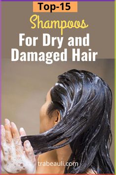 Here are amazing 15  affordable shampoos for damaged, frizzy and extremely dry hair with split ends, which you can think of buying for this winter.  #dryhair #shampoo Best Shampoos For Dry Frizzy Hair, Best Shampoo For Frizzy Hair, Shampoo For Dry Frizzy Hair, Best Shampoo For Damaged Hair, Best Shampoo For Dry Hair, Dry Hair Ends, Oil For Dry Hair, Tips For Dry Hair