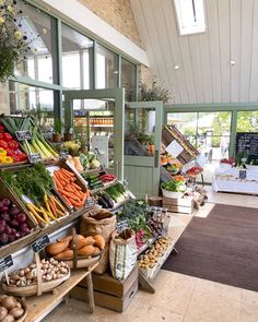 a store filled with lots of fresh produce