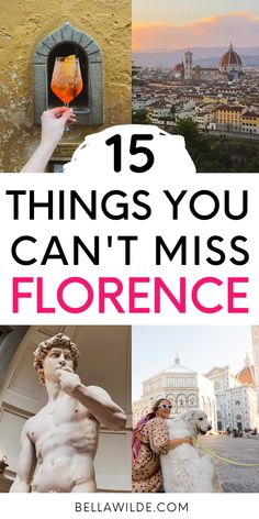 the top ten things you can't miss in florence