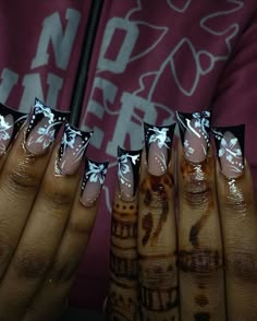 #follow #nailart #nailsofinstagram #nails #acrylicnails #beautyblog #blogging #blogger #blog Hard Nails, Duck Nails, Ombre Acrylic Nails, French Tip Acrylic Nails