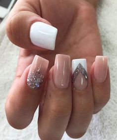 Nail Art Wedding, Shellac Nails, Prom Nails, Beauty Nail, Cute Nail Designs, Fancy Nails, Creative Nails, Manicure E Pedicure, Nail Polishes