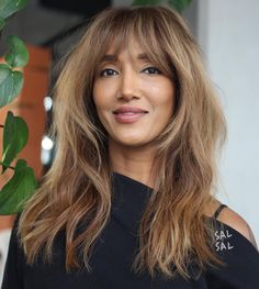 Shaggy Layered Style with Lowlights Grunge Haircut, Big Nose Beauty, Face Shape Hairstyles