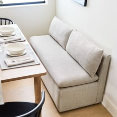 Build Your Own - Shelter Storage Banquette | West Elm West Elm Banquette, Small Banquette Seating, Small Dining Area Ideas, Tiny Dining Area, Small Banquette, Japandi Coastal, Storage Banquette, Modern Banquette, Diy Banquette