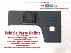 an advertisement for a vehicle parts online